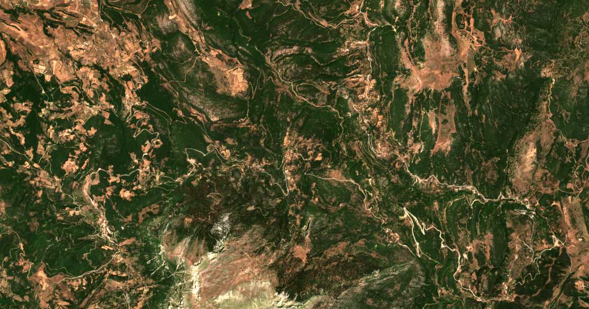 Satelitska karta: Chrysopigí