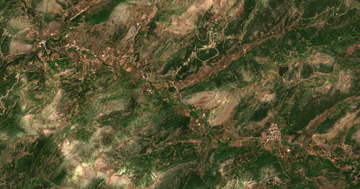 Satelitska karta: Ágios Geórgios