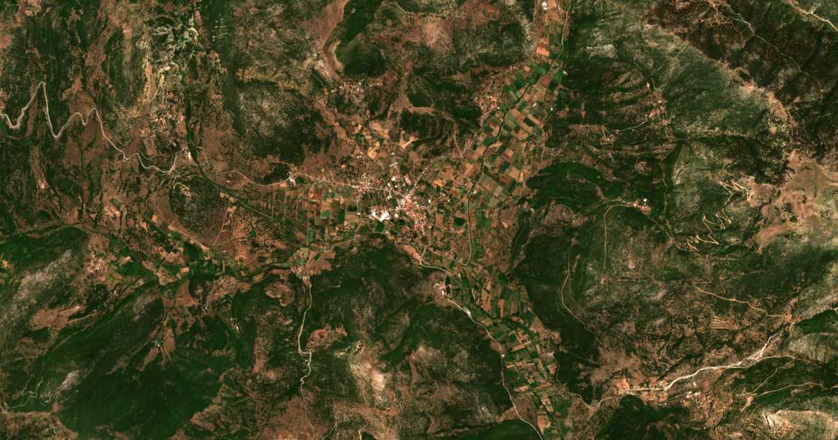 Satelitska karta: Kleitoría