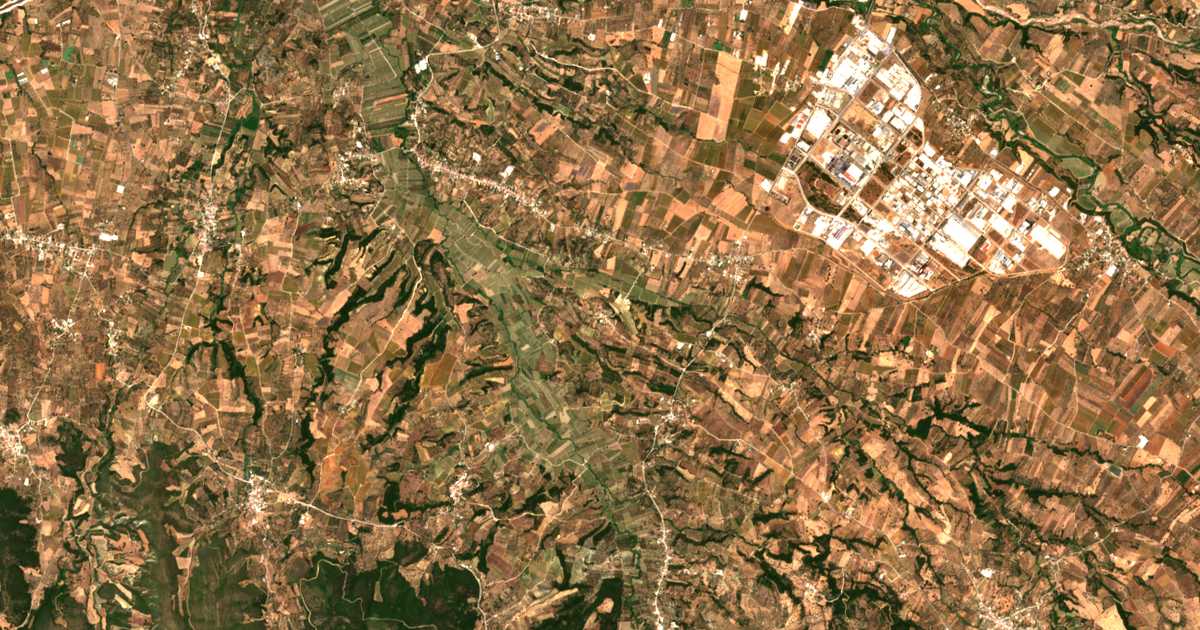 Satelitska karta: Ágios Nikólaos