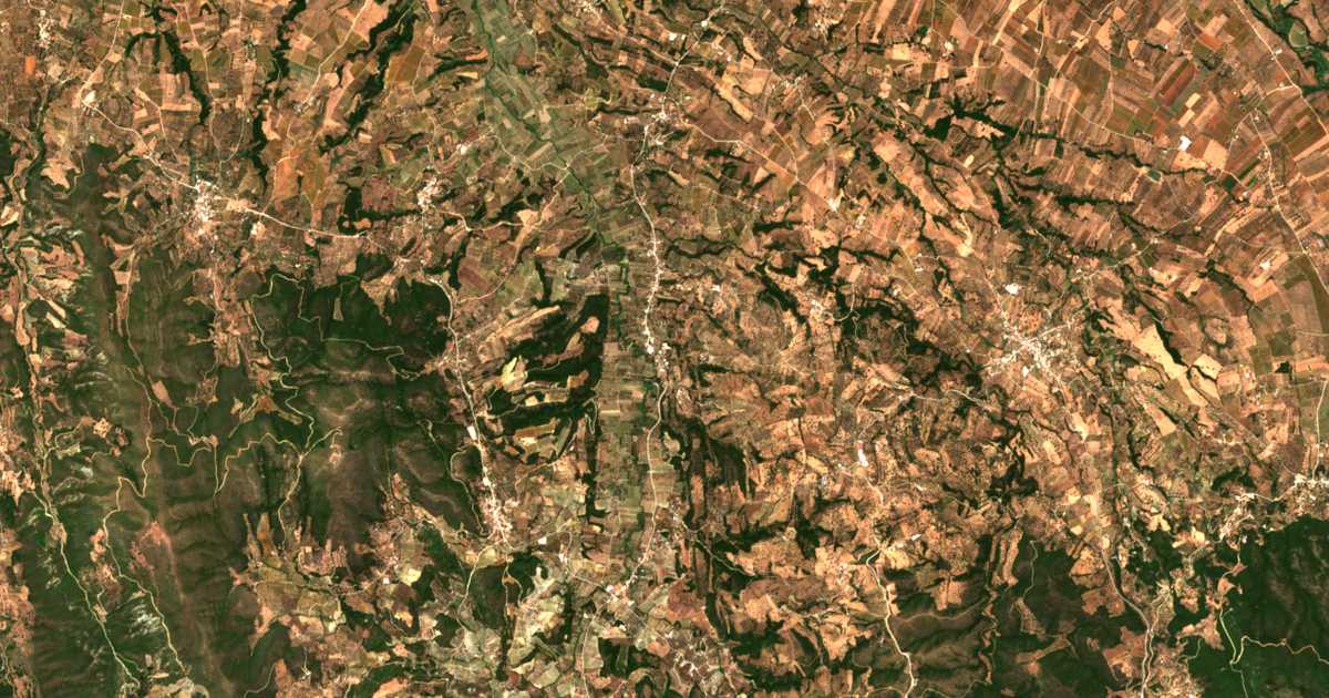 Satelitska karta: Áno Soudenaíika