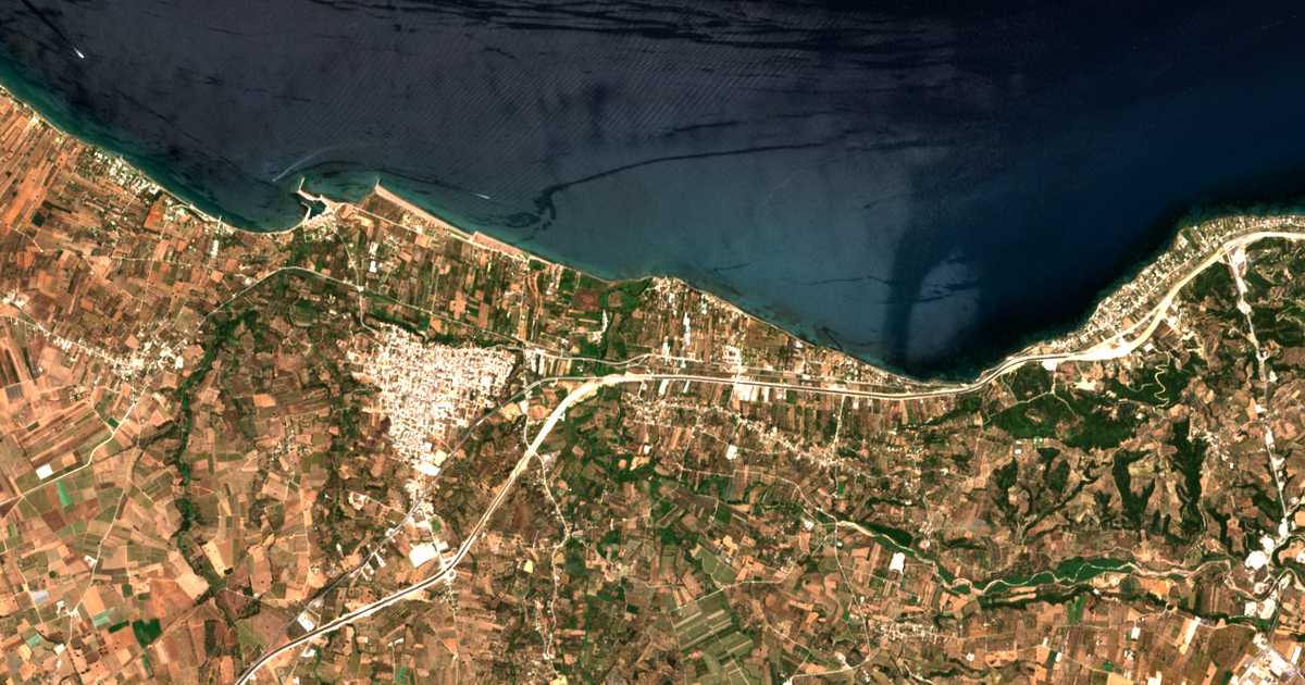 Satelitska karta: Gialós