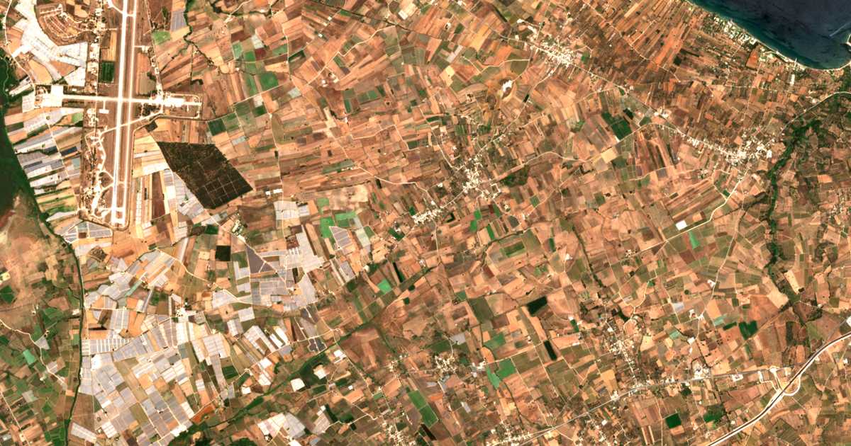 Satelitska karta: Káto Limnochórion