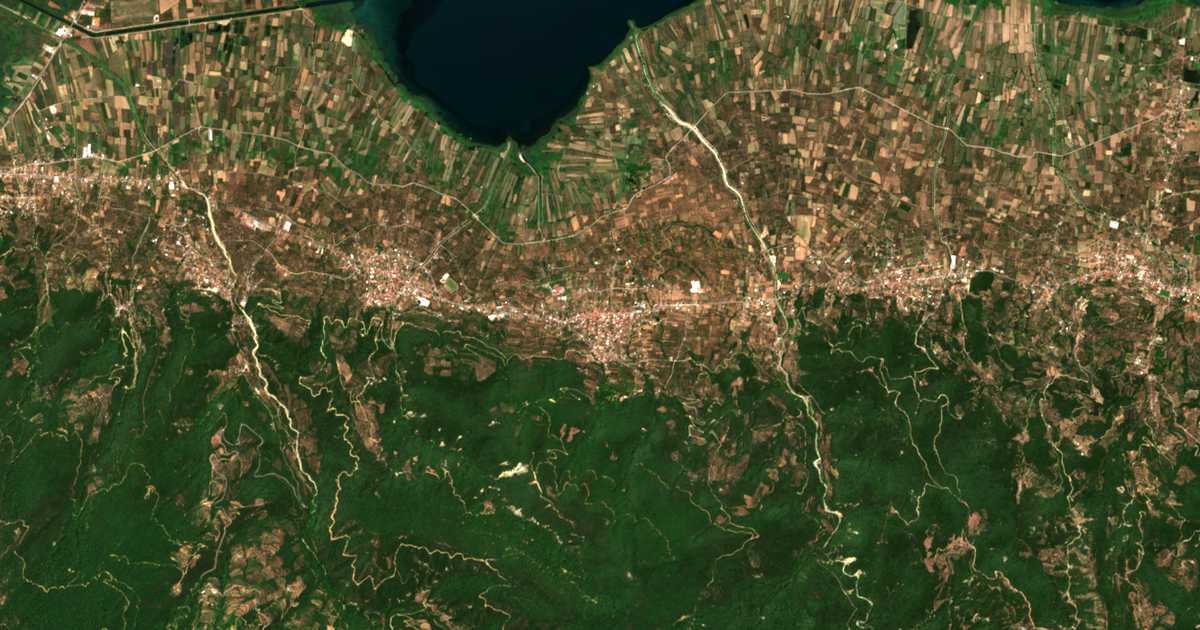 Satelitska karta: Matarágka