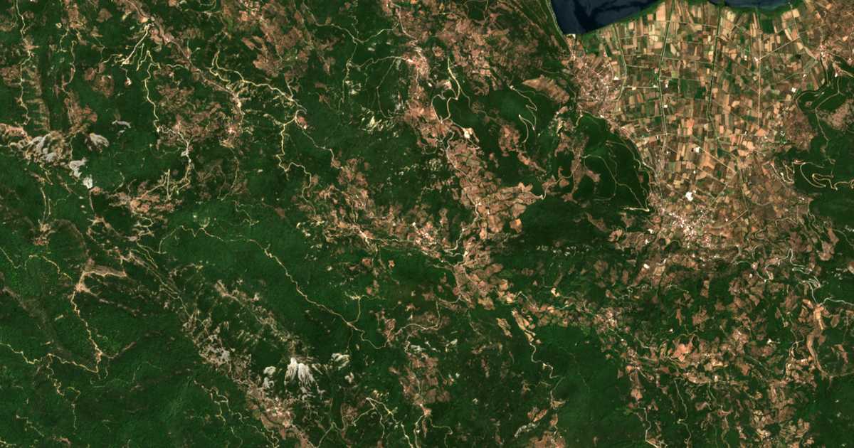 Satelitska karta: Mesárista