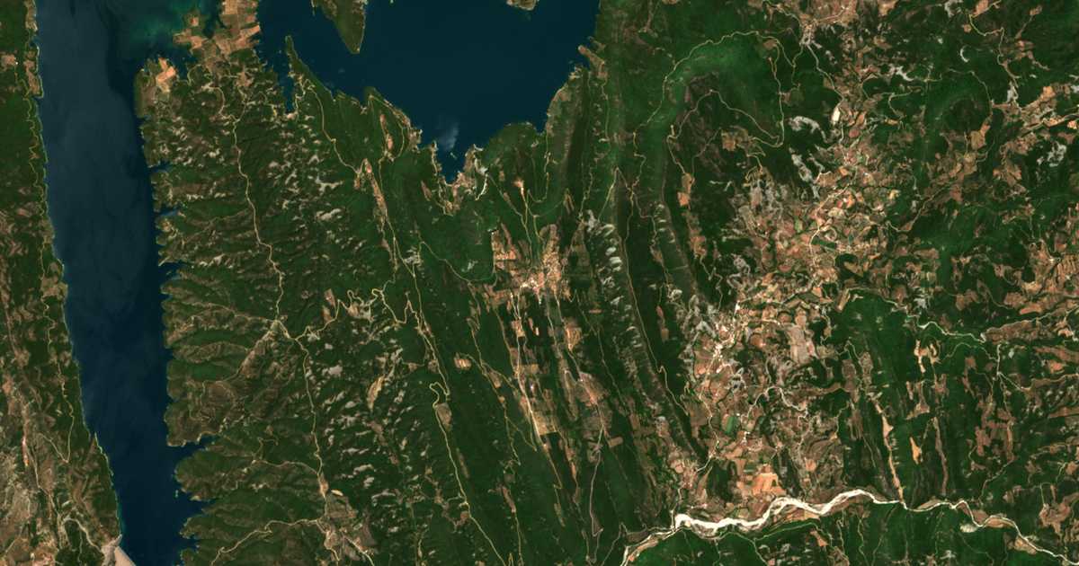 Satelitska karta: Sargiáda