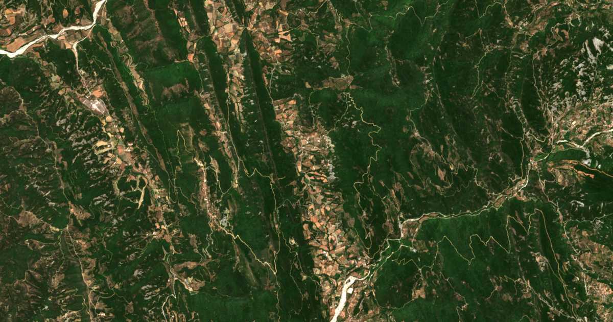 Satelitska karta: Stamatogiannaíika