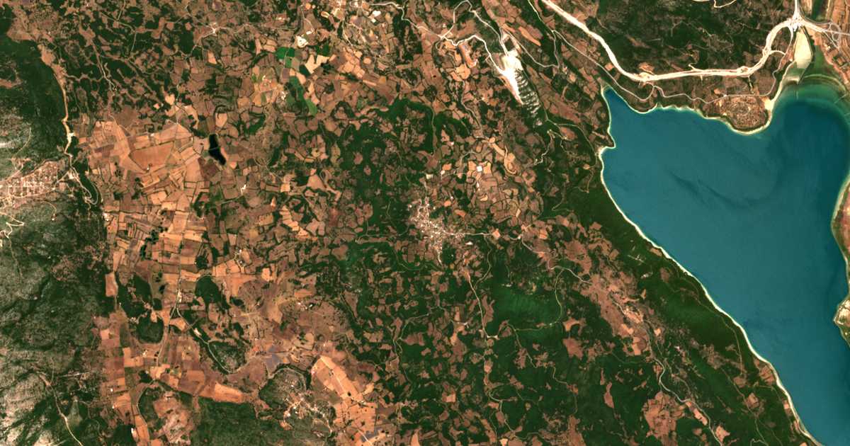 Satelitska karta: Konopína