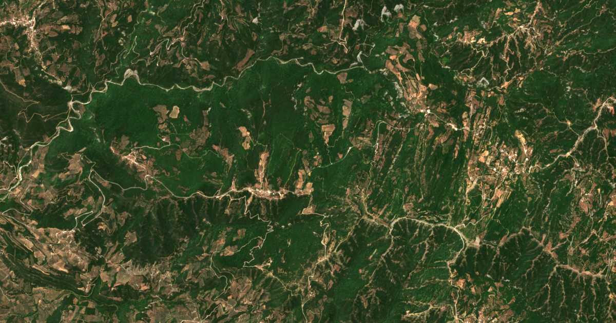 Satelitska karta: Floriáda