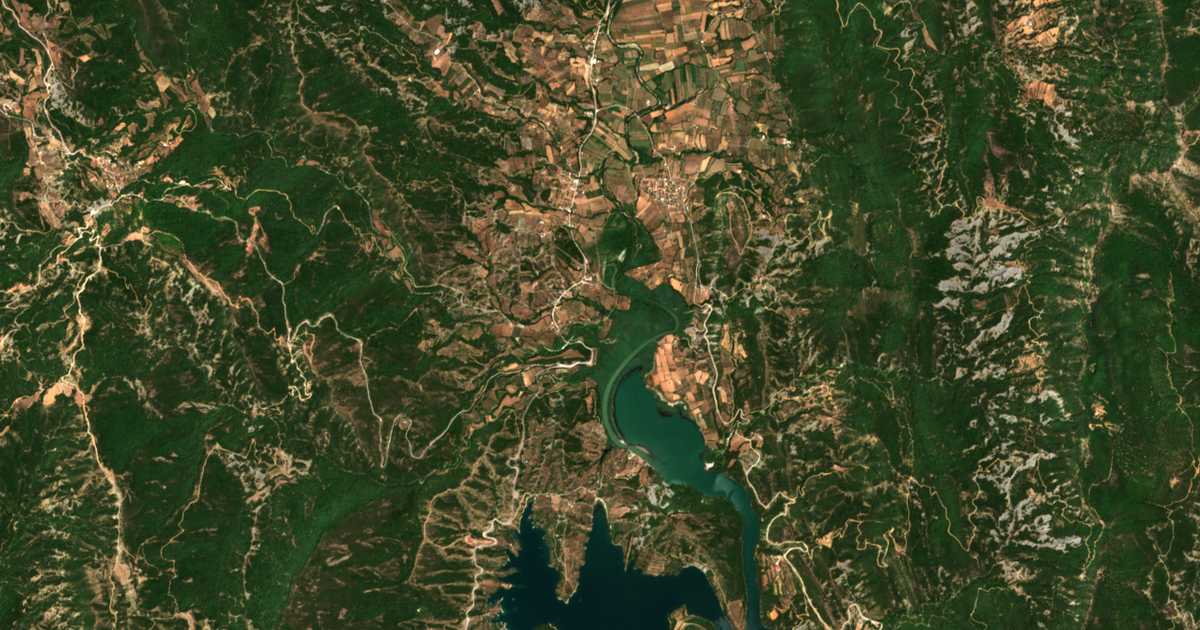 Satelitska karta: Podogorá
