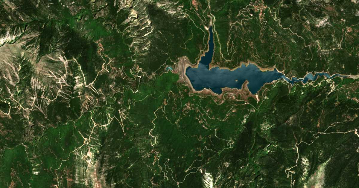 Satelitska karta: Ágios Dimítrios