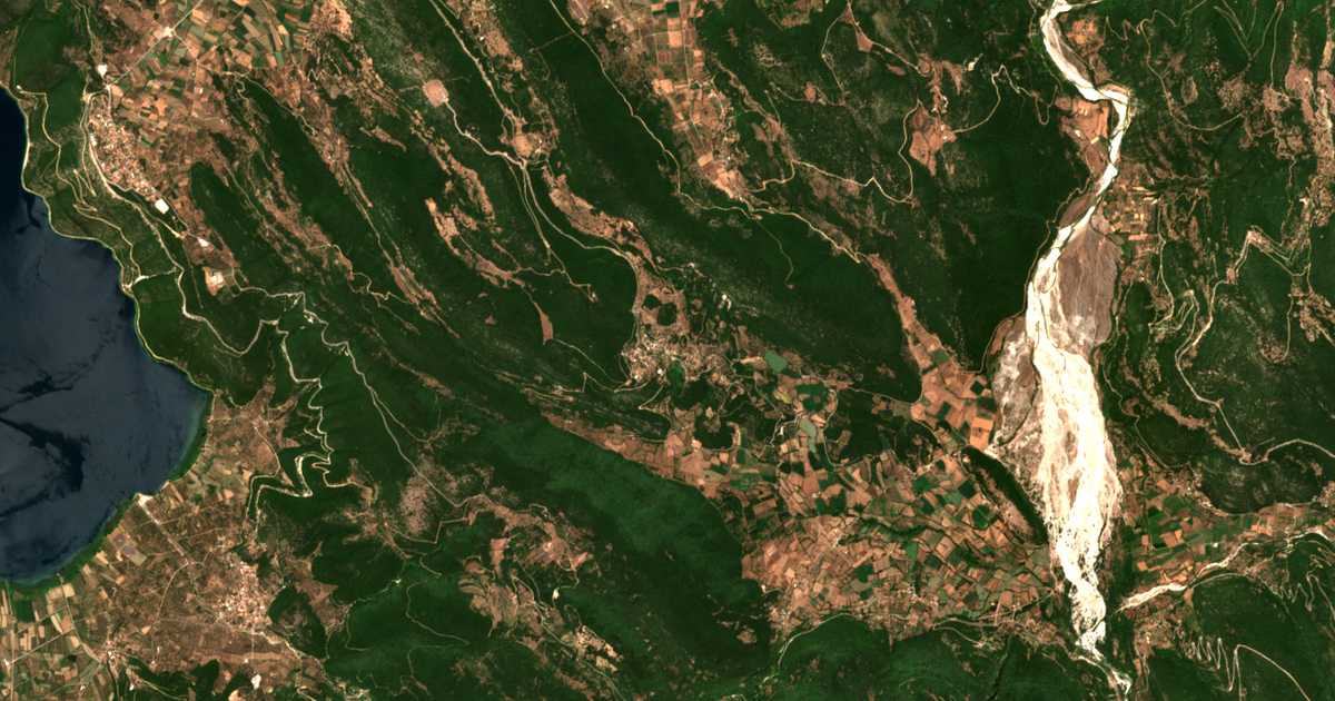 Satelitska karta: Avaríkos
