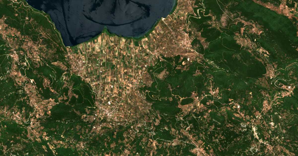 Satelitska karta: Marathiás
