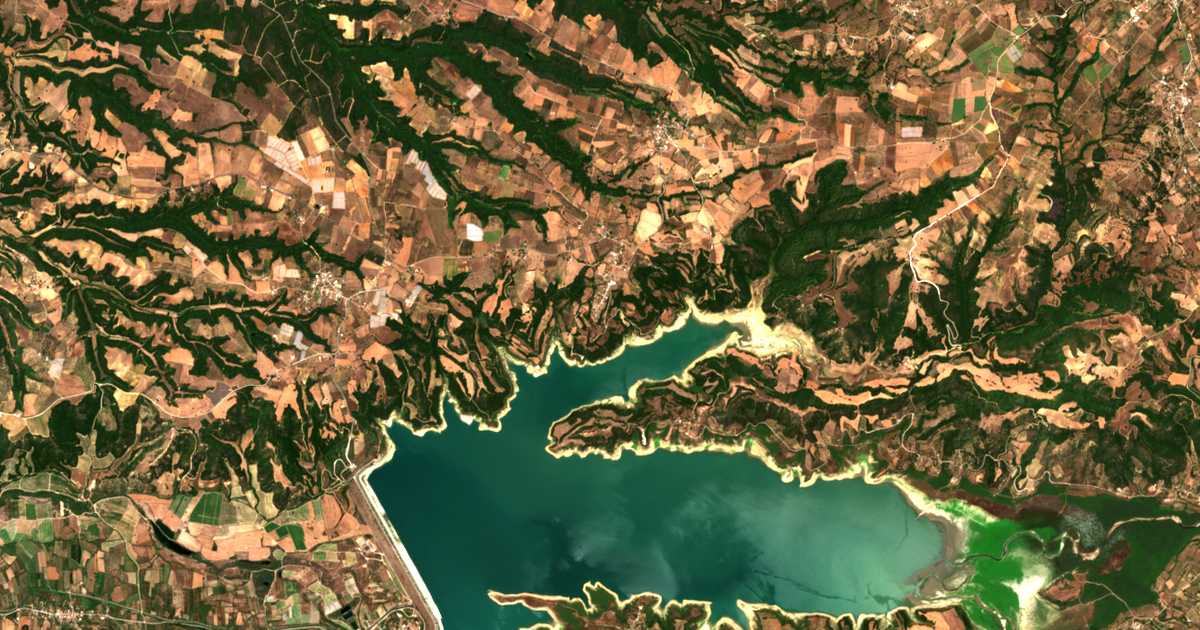 Satelitska karta: Aetorráchi