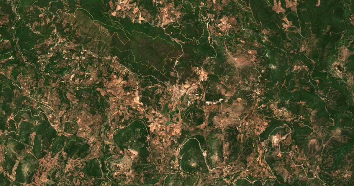 Satelitska karta: Káto Amygdaliés