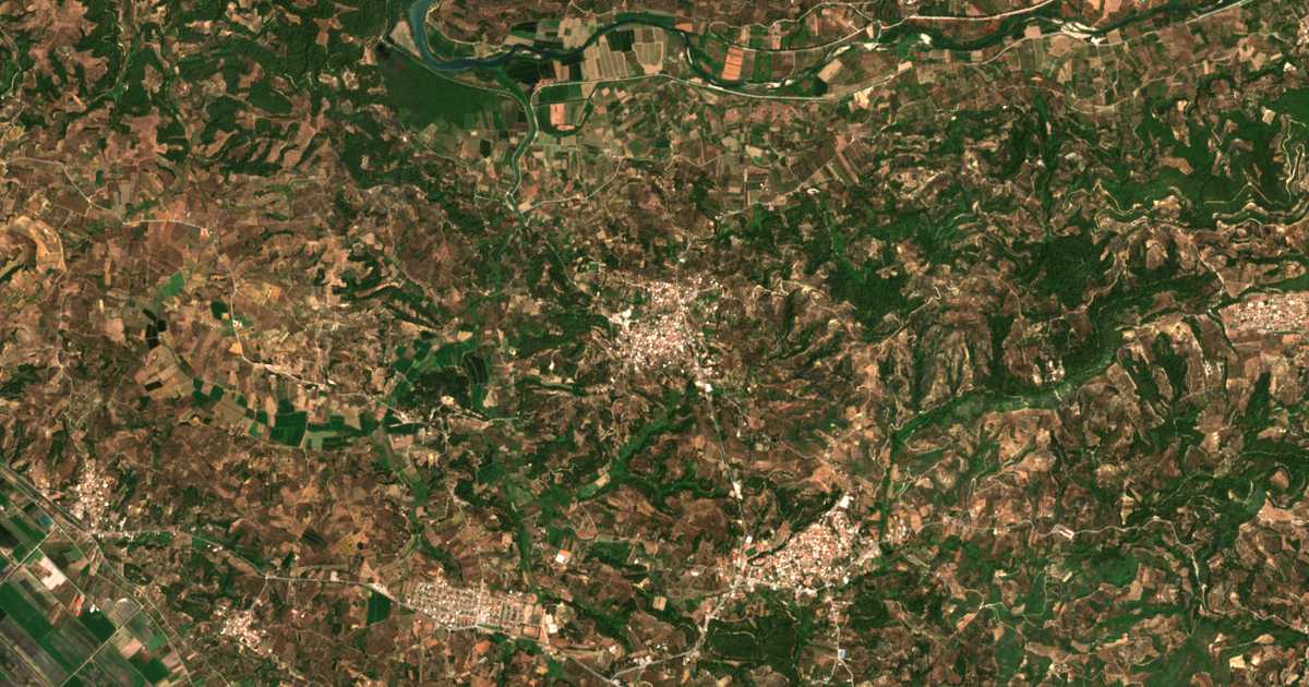 Satelitska karta: Makrísia
