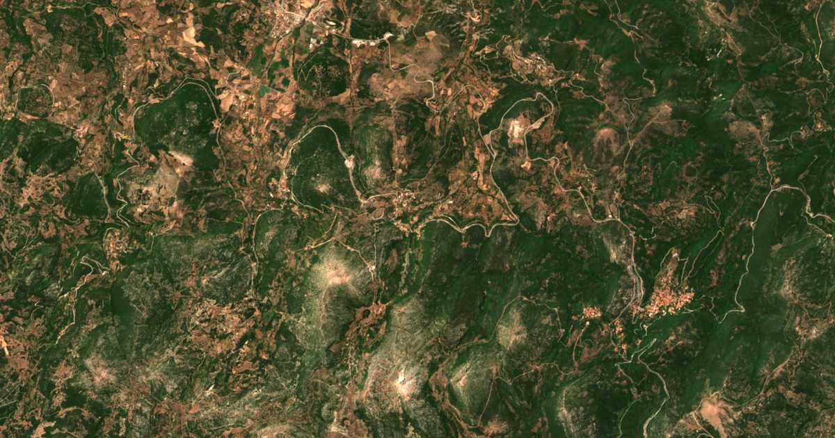Satelitska karta: Fanárion