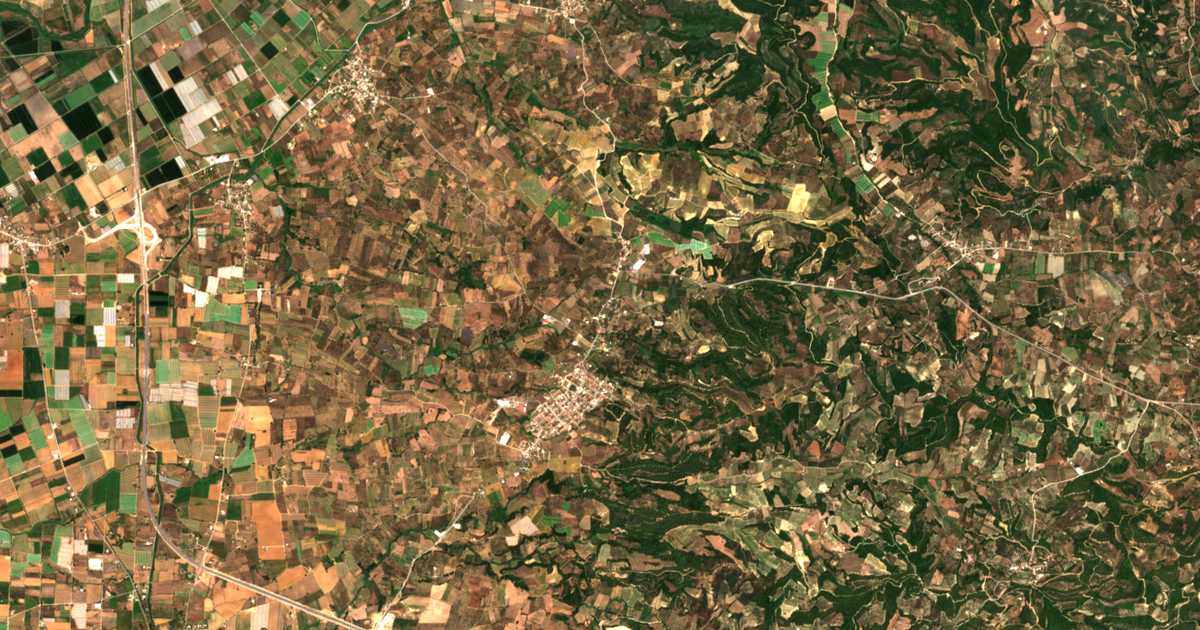 Satelitska karta: Ágios Geórgios