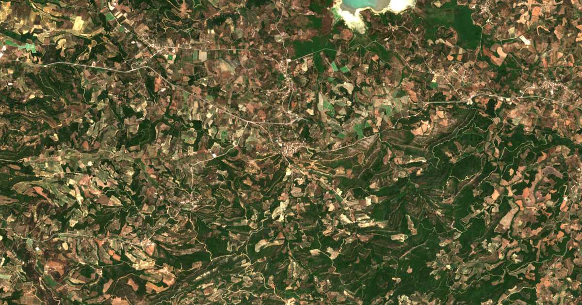 Satelitska karta: Dafniótissa