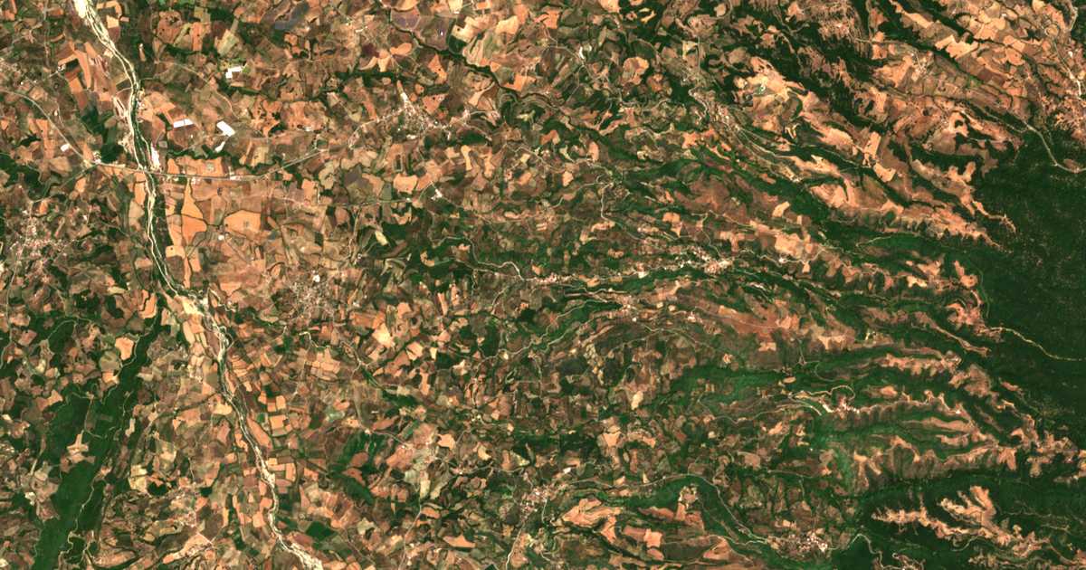 Satelitska karta: Kalón Paidíon