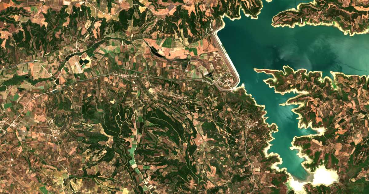 Satelitska karta: Kolokythás
