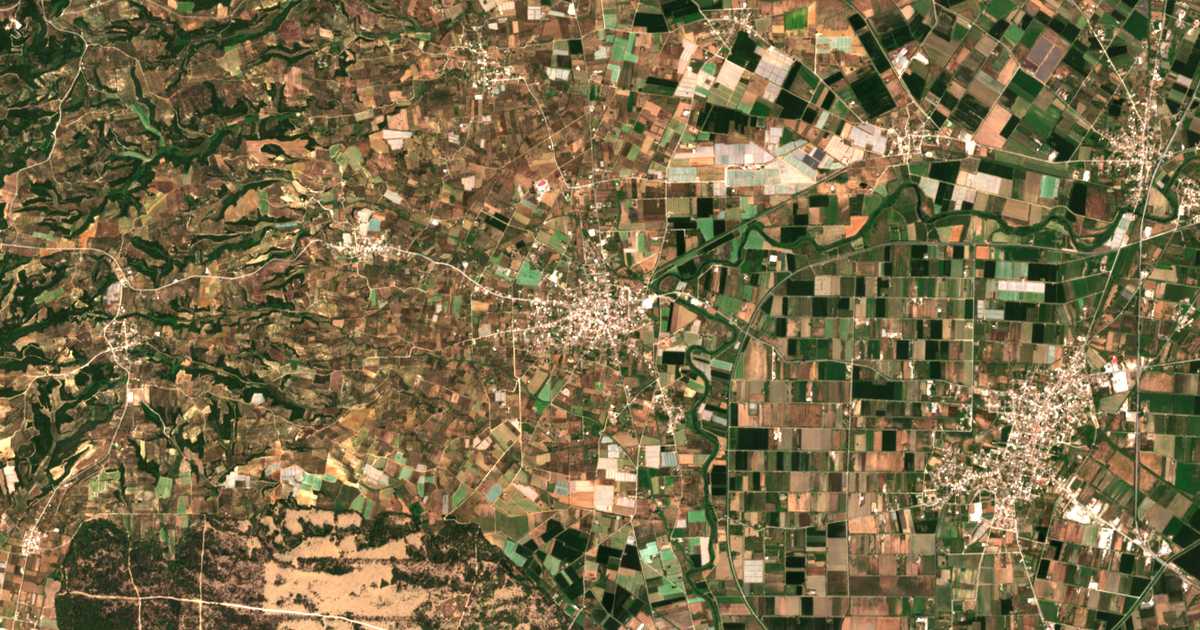 Satelitska karta: Vartholomió