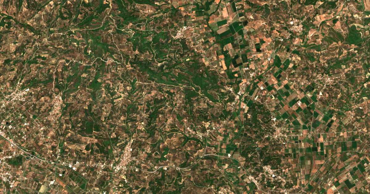 Satelitska karta: Ágios Geórgios