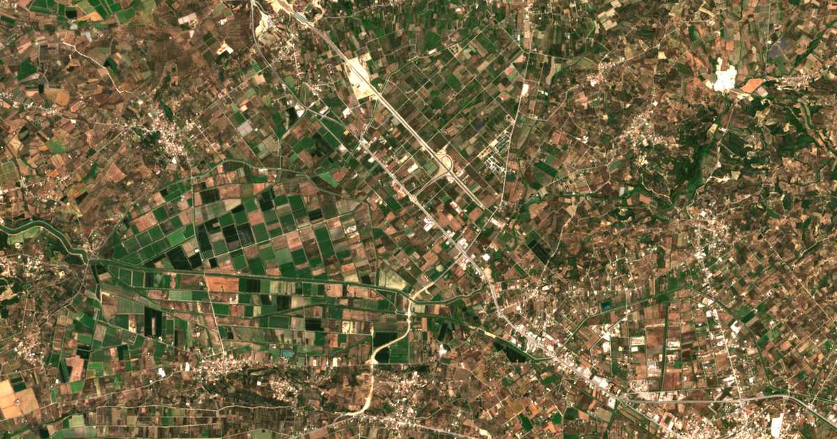 Satelitska karta: Glykórizo
