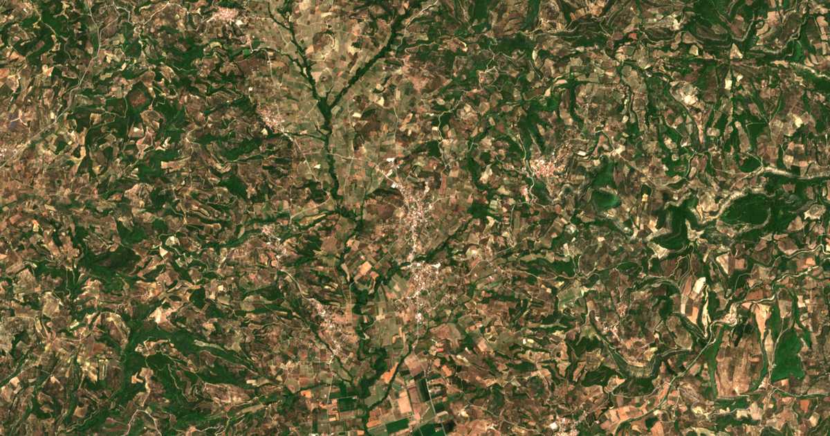 Satelitska karta: Karátoulas