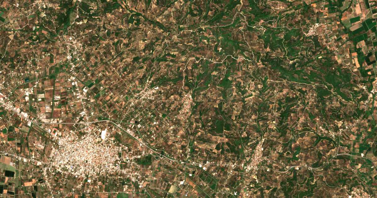 Satelitska karta: Kolírion