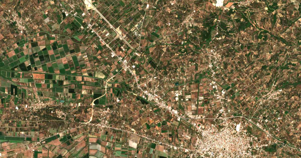 Satelitska karta: Lastaíika