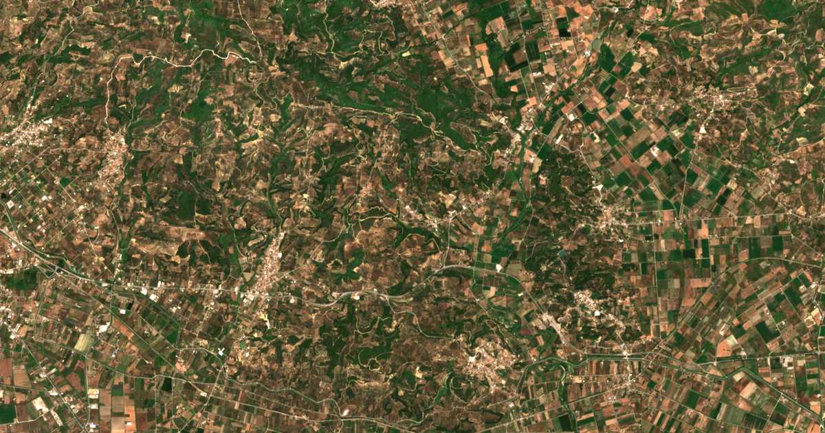 Satelitska karta: Palaiovarvásaina