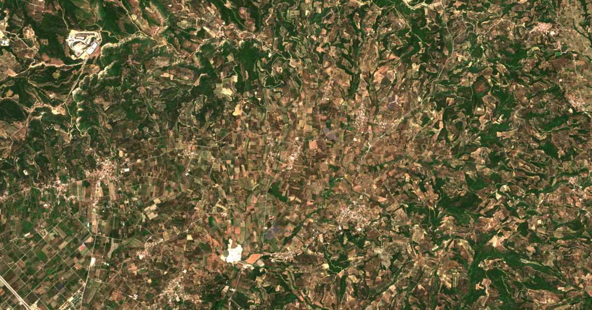 Satelitska karta: Vrochítsa