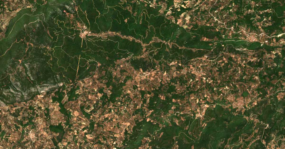 Satelitska karta: Artémida