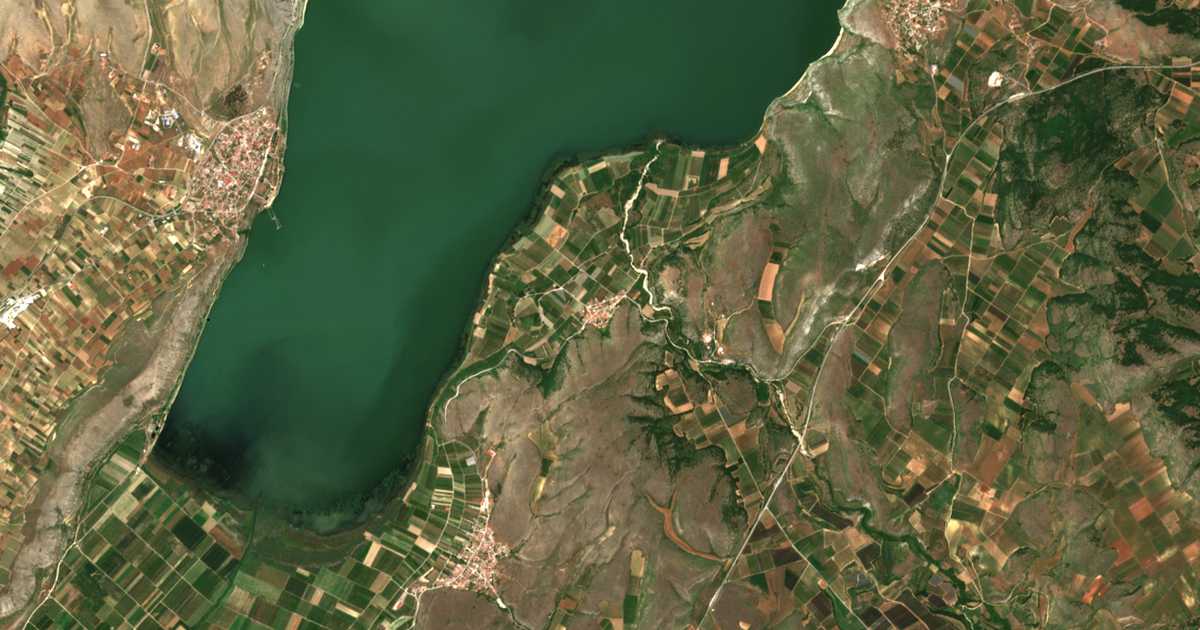 Satelitska karta: Farángion