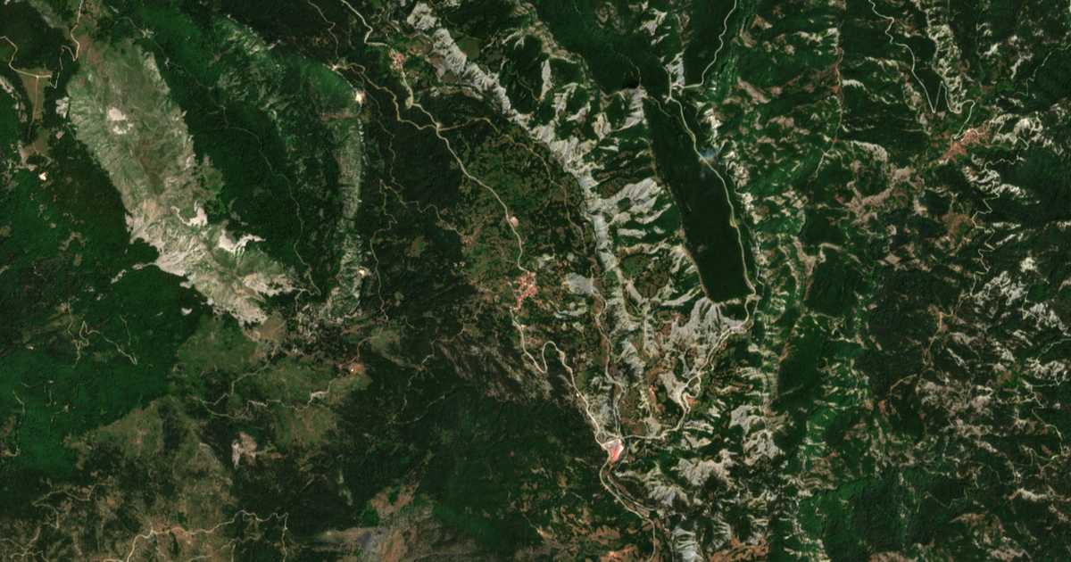 Satelitska karta: Chrysí