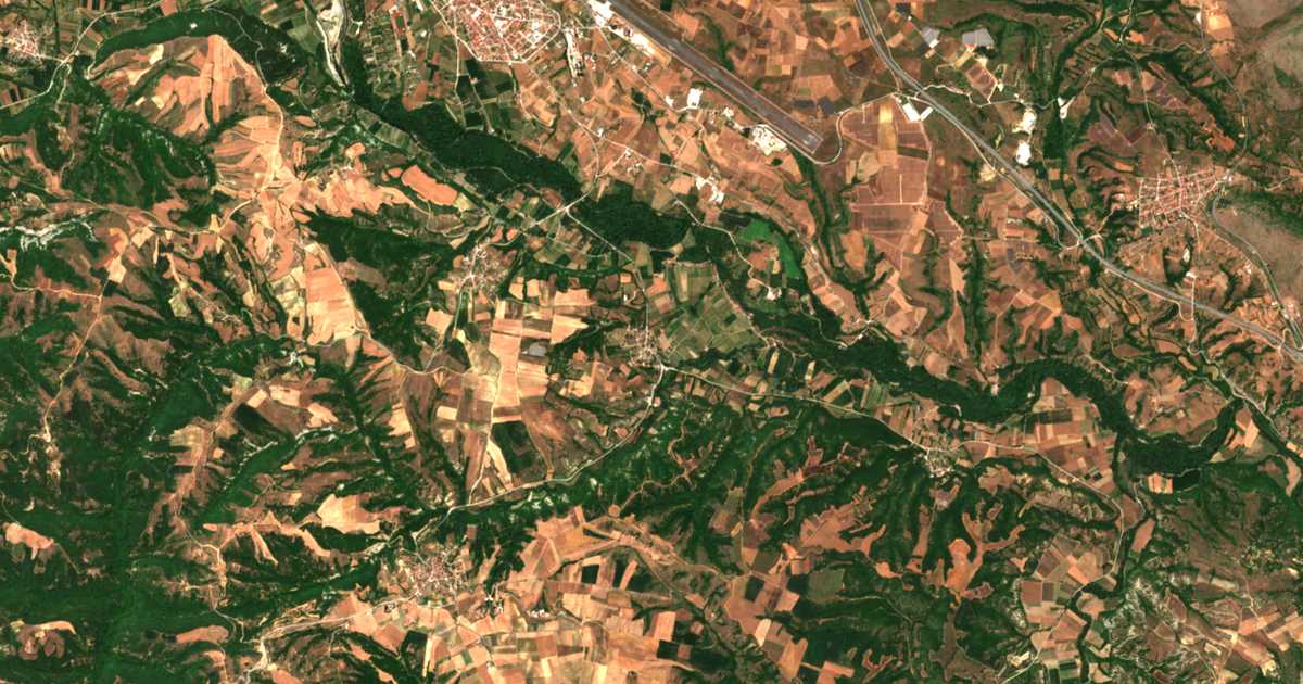 Satelitska karta: Ammoudára