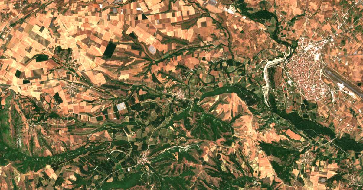 Satelitska karta: Lachanókipoi