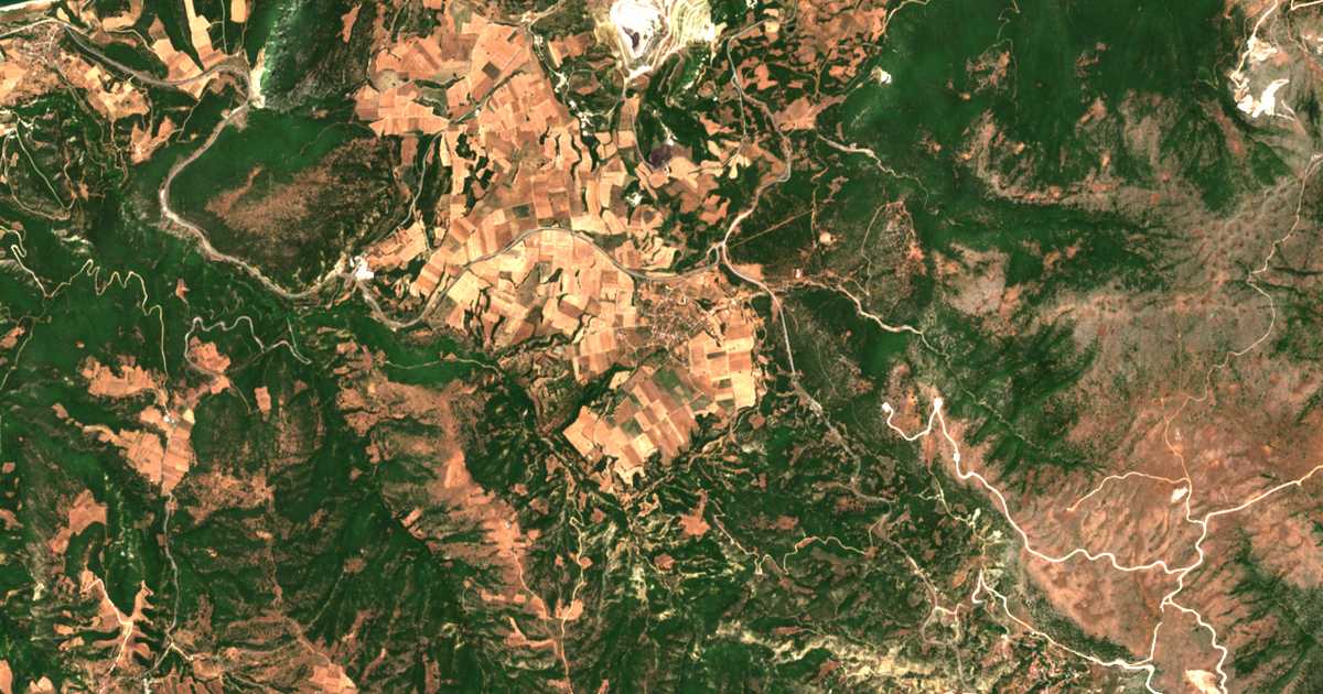 Satelitska karta: Trigonikón