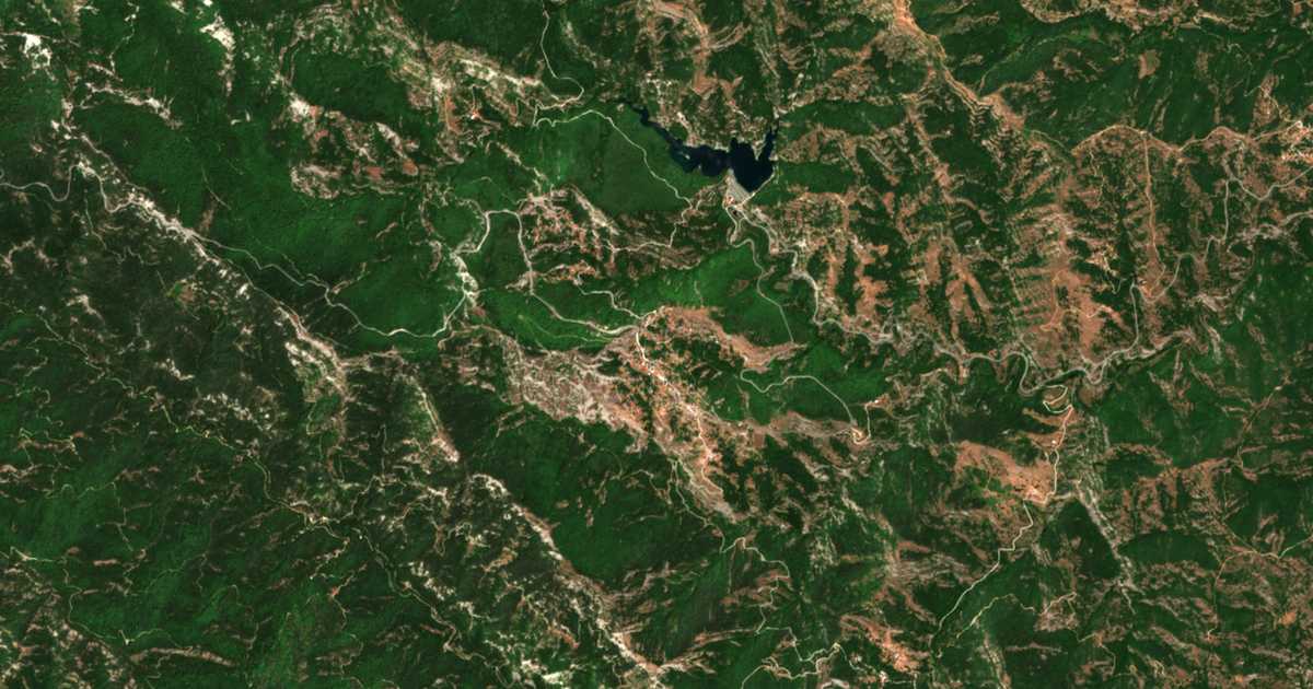 Satelitska karta: Pentálofos